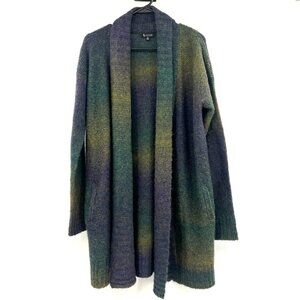 Two Sisters Ombre Knit Open Front Cardigan Sweater Women's Medium